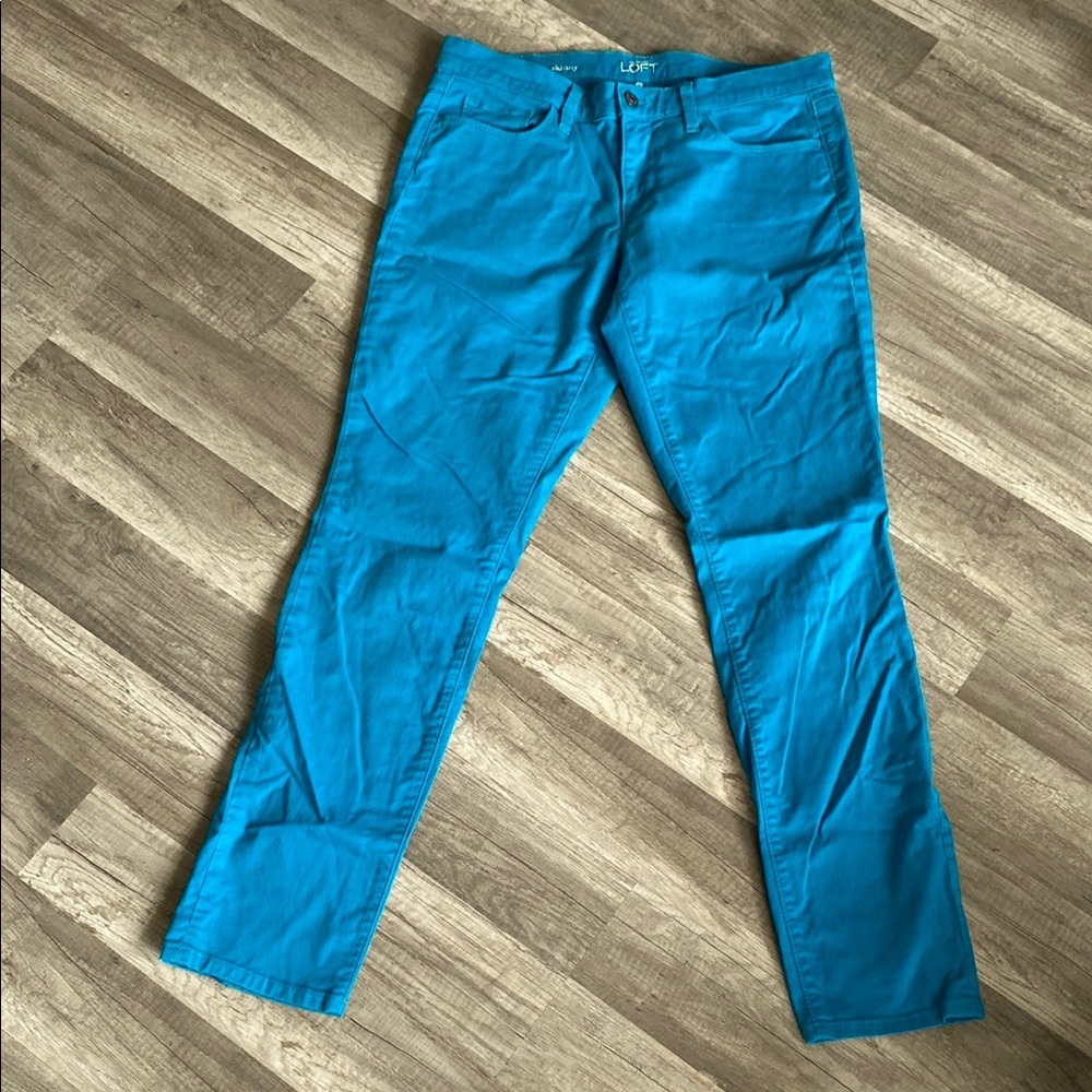 💜 2/$25 Vibrant Blue Slim Fit Pants - Picture 2 of 4